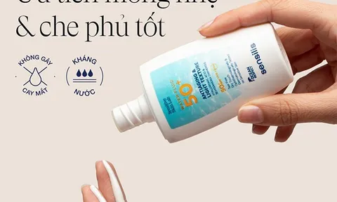 Sensilis Water Fluid 50+: Chống nắng chuẩn “invisible glow” được hội chị em săn lùng