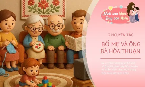 90% mâu thuẫn giữa bố mẹ và ông bà khi chăm cháu bắt nguồn từ điều này, chuyên gia chỉ ra 3 cách hóa giải