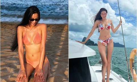Cô gái quê từng mắc bệnh chán ăn nay đẹp nảy nở, khoe thân hình quyến rũ "bỏng mắt" với bikini