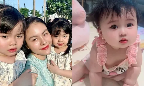 Sao Việt 24h: Cặp song sinh nhà Vân Trang catwalk "như đi chợ"; Con gái Phương Lê - Vũ Luân 8 tháng tuổi tập bò