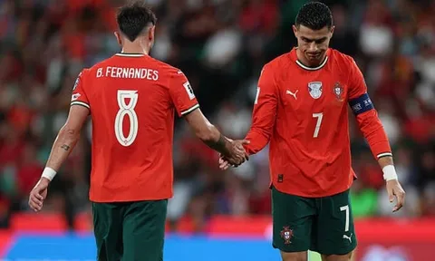 Bruno tự hào sát cánh cùng Ronaldo ở kỳ World Cup thứ 6