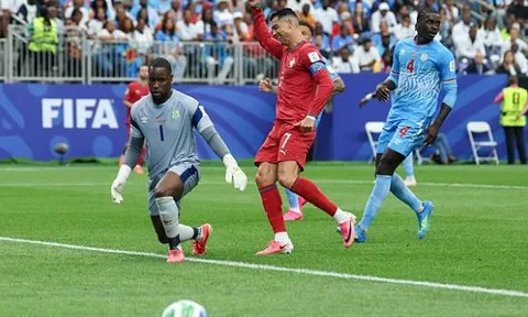 Ronaldo tàng hình, Bồ Đào Nha bị Congo cầm chân ở World Cup
