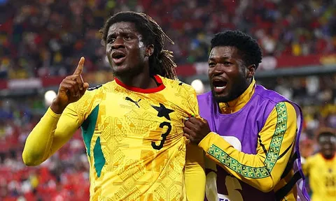 Yirenkyi phá kỷ lục của Asamoah Gyan tại World Cup