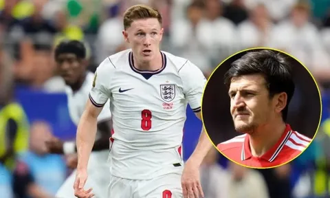 Harry Maguire kinh ngạc trước tài năng của Elliot Anderson
