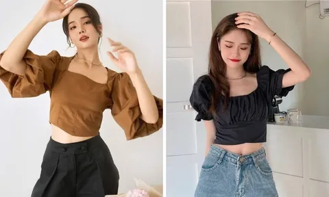 Áo tay bồng trở lại mạnh mẽ, chinh phục từ công sở đến phong cách dạo phố