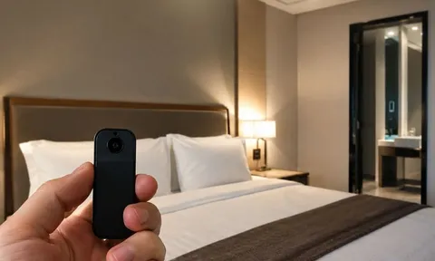Mẹo phát hiện camera ẩn trong nhà nghỉ, khách sạn một cách dễ dàng: Nhớ ngay để an toàn