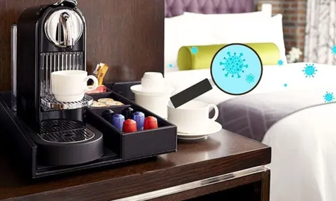 Nhân viên khách sạn tiết lộ: Những vật dễ chứa nhiều vi khuẩn nhất trong phòng nghỉ cần kiểm ra ngay