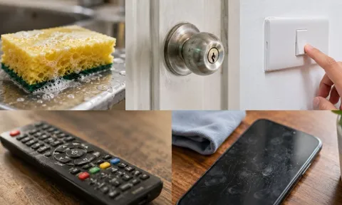 Thứ bẩn nhất trong nhà đôi khi không phải bồn cầu: 4 vị trí nhiều người không ngờ tới