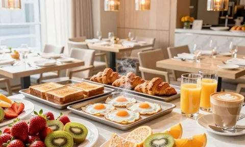 Vì sao các khách sạn thường có buffet sáng miễn phí?
