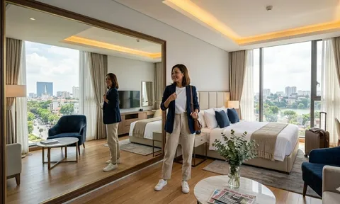 Vì sao gương trong phòng khách sạn thường rất lớn?