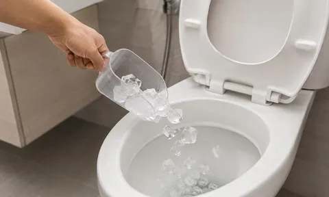 Vì sao nhiều nhân viên nhà hàng, khách sạn lại đổ đá lạnh vào bồn cầu?