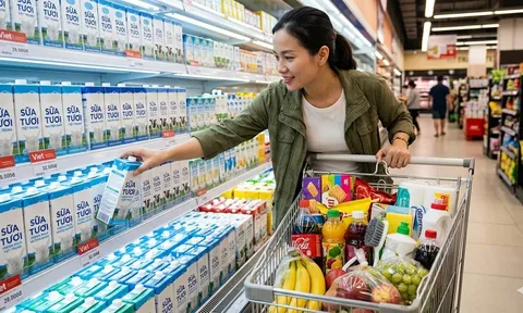Vì sao trong siêu thị, sữa thường được đặt ở phía trong cùng?