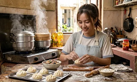 Bánh bông lan trứng muối "đỉnh của chóp": Bí quyết vỏ mềm, nhân béo như ngoài hàng