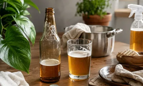 Bia thừa đừng đổ đi: 5 công dụng ít người biết