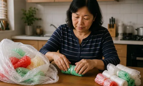 Tại sao nhiều người thích giữ túi nilon? Thói quen tưởng nhỏ nhưng có nhiều lý do bất ngờ phía sau