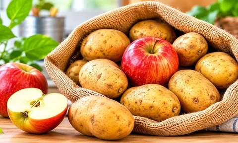 Vì sao nhiều người cho một quả táo vào túi khoai tây? Mẹo nhỏ mà công dụng lớn