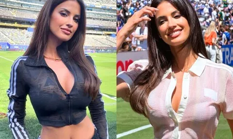 Nữ MC nóng bỏng nhất World Cup 2026: Yêu cầu thủ kém 11 tuổi của tuyển Ý, diện đồ tác nghiệp mà như “thiêu đốt” MXH