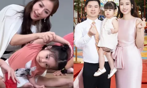 2 ái nữ Vbiz mới 3 tuổi đã học múa ballet: Lisa nhà Khánh Thi chuẩn "con nhà nòi", con gái Đỗ Mỹ Linh chuyên nghiệp