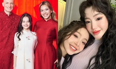 2 "tiểu mỹ nhân" lai Mỹ của sao Việt: Con gái Phương Vy như siêu mẫu, "em bé quốc dân" nhà Elly Trần cao gần 1m7