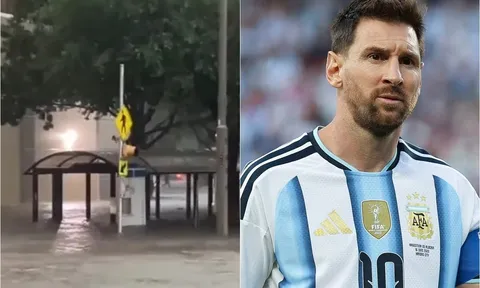 Bão lũ tại Dallas đe dọa lịch trình của tuyển Argentina