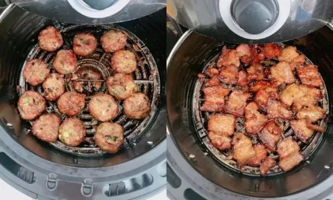 Cách làm bún chả tại nhà bằng nồi chiên không dầu thơm ngon, đơn giản