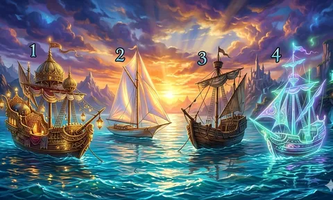 Chọn 1 con thuyền để xem tài vận nửa cuối năm: Trực giác sẽ dẫn bạn đến điều bất ngờ