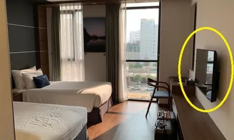 Rút phích cắm ti vi ngay khi nhận phòng khách sạn? Bạn sẽ nhận được điều bất ngờ