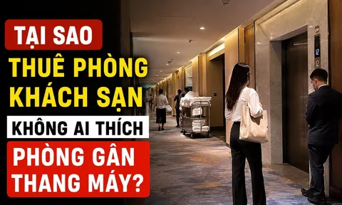 Tại sao thuê phòng khách sạn không ai thích phòng gần thang máy?