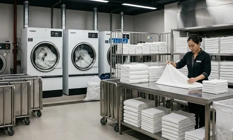 Vì sao khăn tắm khách sạn gần như luôn có màu trắng? Hóa ra đây là lựa chọn đầy tính toán