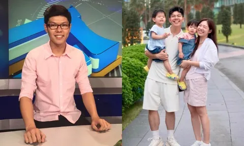 Chàng sinh viên ngân hàng là BTV VTV, cưới cô đồng nghiệp đón 2 con song sinh liền tậu nhà tiền tỷ hướng ra Hồ Tây