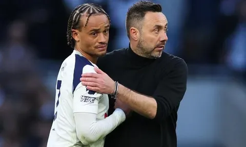 Xavi Simons nói về mối quan hệ với De Zerbi tại Tottenham