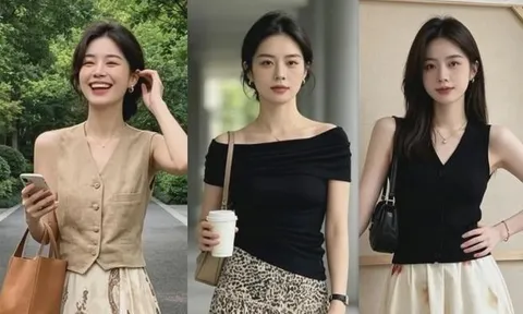 Giày gót thấp: Bí quyết giúp phụ nữ trung niên mặc đẹp, sang trọng mà vẫn thoải mái trong mùa hè