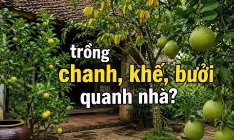 Tại sao ông bà xưa thích trồng chanh, khế, bưởi quanh nhà?