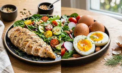 Trứng gà và thịt gà: Thực phẩm nào cung cấp nhiều protein hơn?
