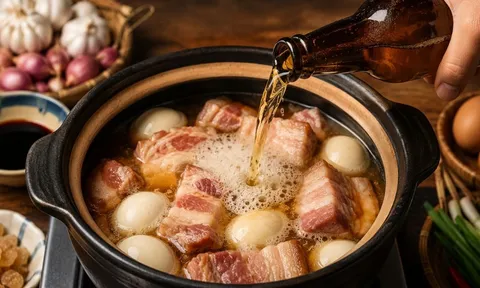  Vì sao nên cho bia vào khi làm món thịt kho tàu?