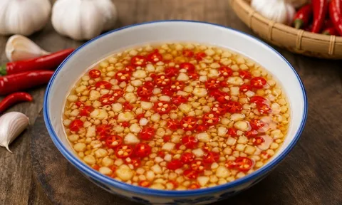 Vì sao pha nước mắm tỏi ớt không nổi? Tôi dùng mẹo này giúp bát nước chấm đẹp mắt, tỏi ớt nổi bồng bềnh