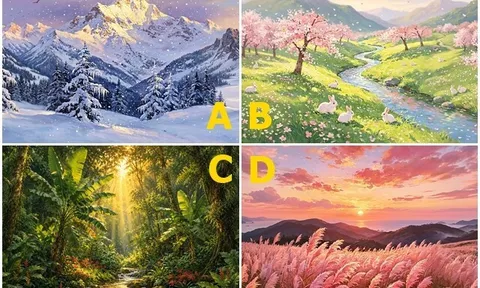 Trắc nghiệm: Tình yêu của bạn sẽ viên mãn hay lận đận? Chọn 1 bức tranh là biết ngay