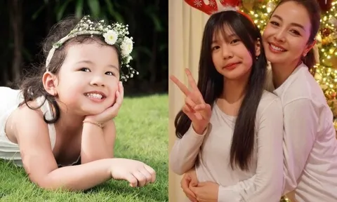 Cháu nội của nữ doanh nhân từng lọt Top giàu nhất Việt Nam nay dậy thì xinh đẹp, mũi cao mắt tròn giống mẹ