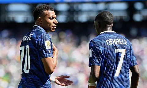 Mbappe phản bác chỉ trích nhắm vào Dembele