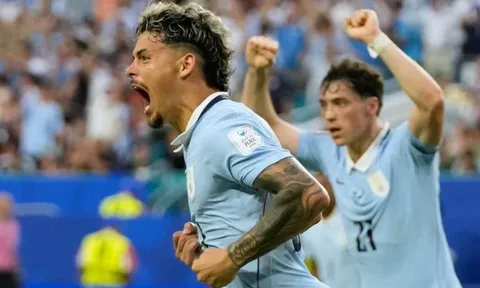 Chấm điểm tuyển Uruguay: Araujo hay nhất; Olivera phạm sai lầm tai hại