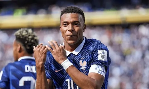 Mbappe chuẩn bị lập kỷ lục 100 trận cho đội tuyển Pháp