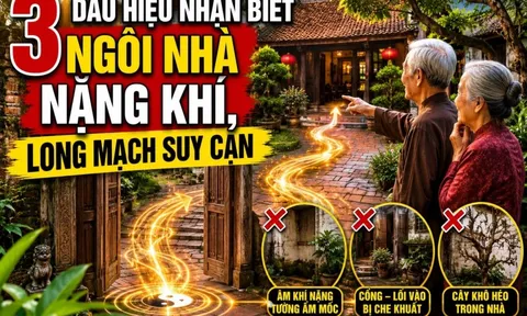 3 dấu hiệu nhận biết ngôi nhà nặng khí, long mạch suy cạn