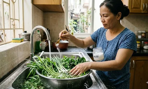 Rửa rau chỉ dùng nước là chưa đủ: 5 mẹo hay loại bỏ sạch độc tố, thuốc trừ sâu