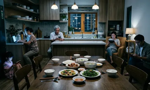 Vì sao nhiều gia đình ngày càng ít ăn cơm cùng nhau? Điều tưởng nhỏ lại ảnh hưởng rất lớn