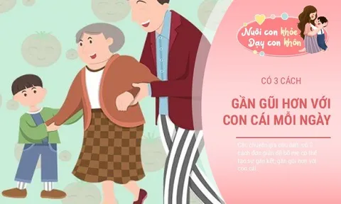 Muốn về già được con cái kính trọng gắn bó, bố mẹ hãy làm 3 điều trong thời gian nuôi dưỡng con ngày nhỏ