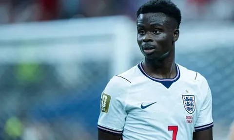 HLV Tuchel báo tin vui về Saka trước trận Ghana