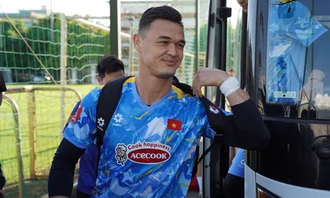 Patrick Lê Giang xúc động khi giấc mơ lên tuyển thành sự thật