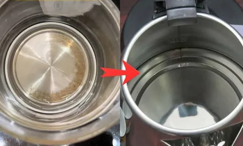 Cách làm sạch cặn bẩn trong ấm siêu tốc không cần cọ rửa
