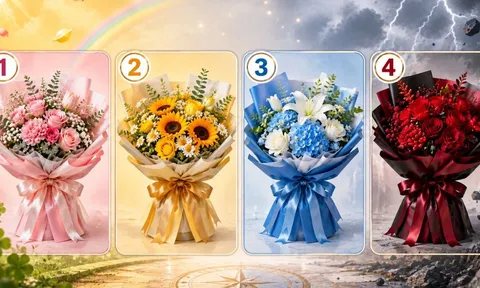 Chọn 1 bó hoa bạn thích nhất: Vận may đang mỉm cười hay thử thách đang lao tới?