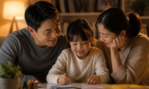 Điều trẻ em nhớ lâu nhất về cha mẹ không phải quà cáp